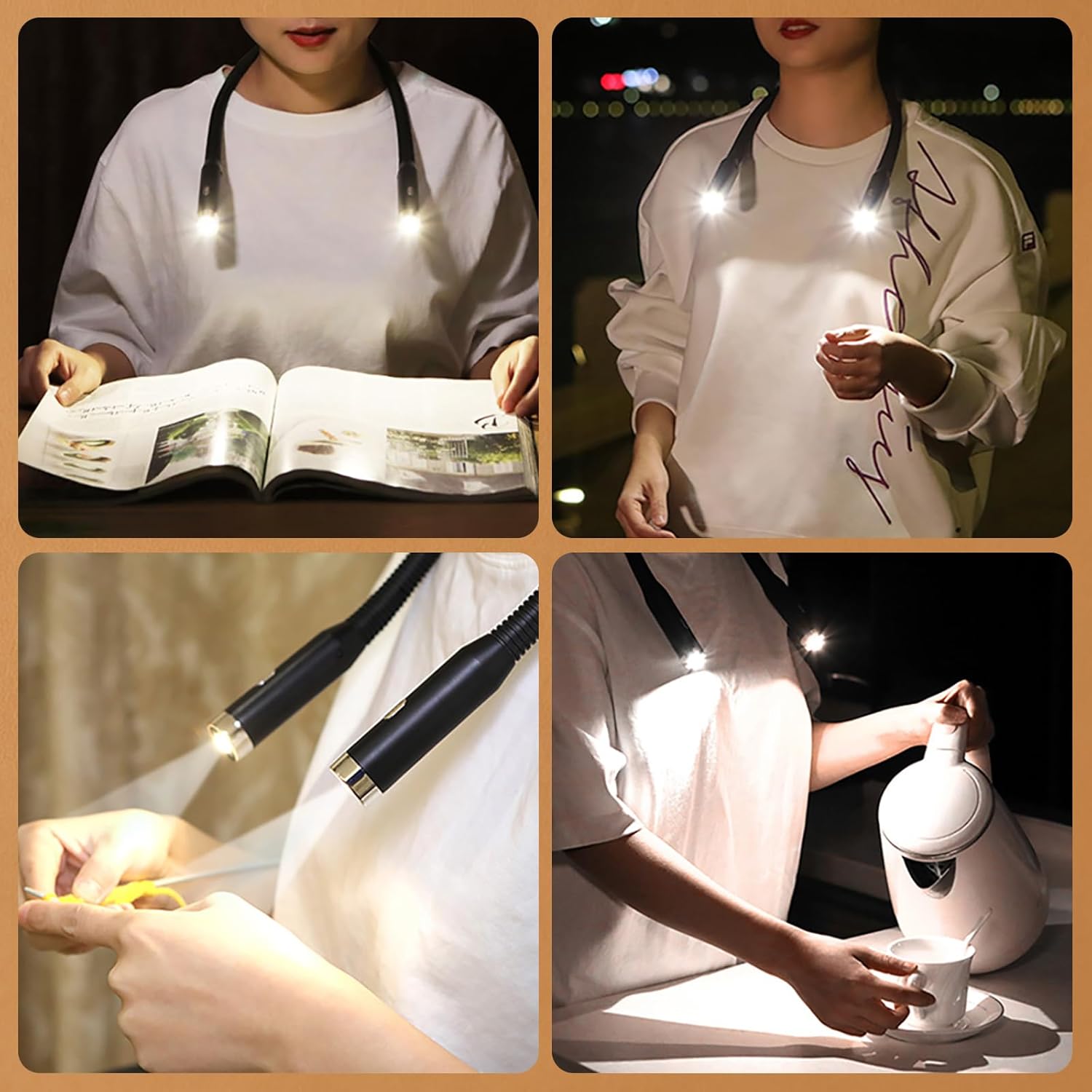 Flexible LED Neck Reading Light