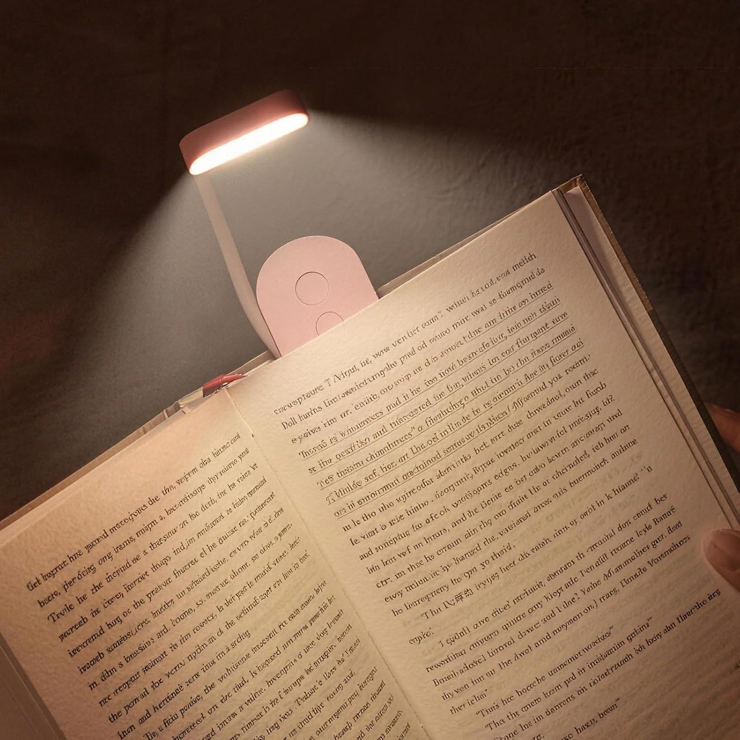 Foldable USB Rechargeable Book Light - Pocket Design