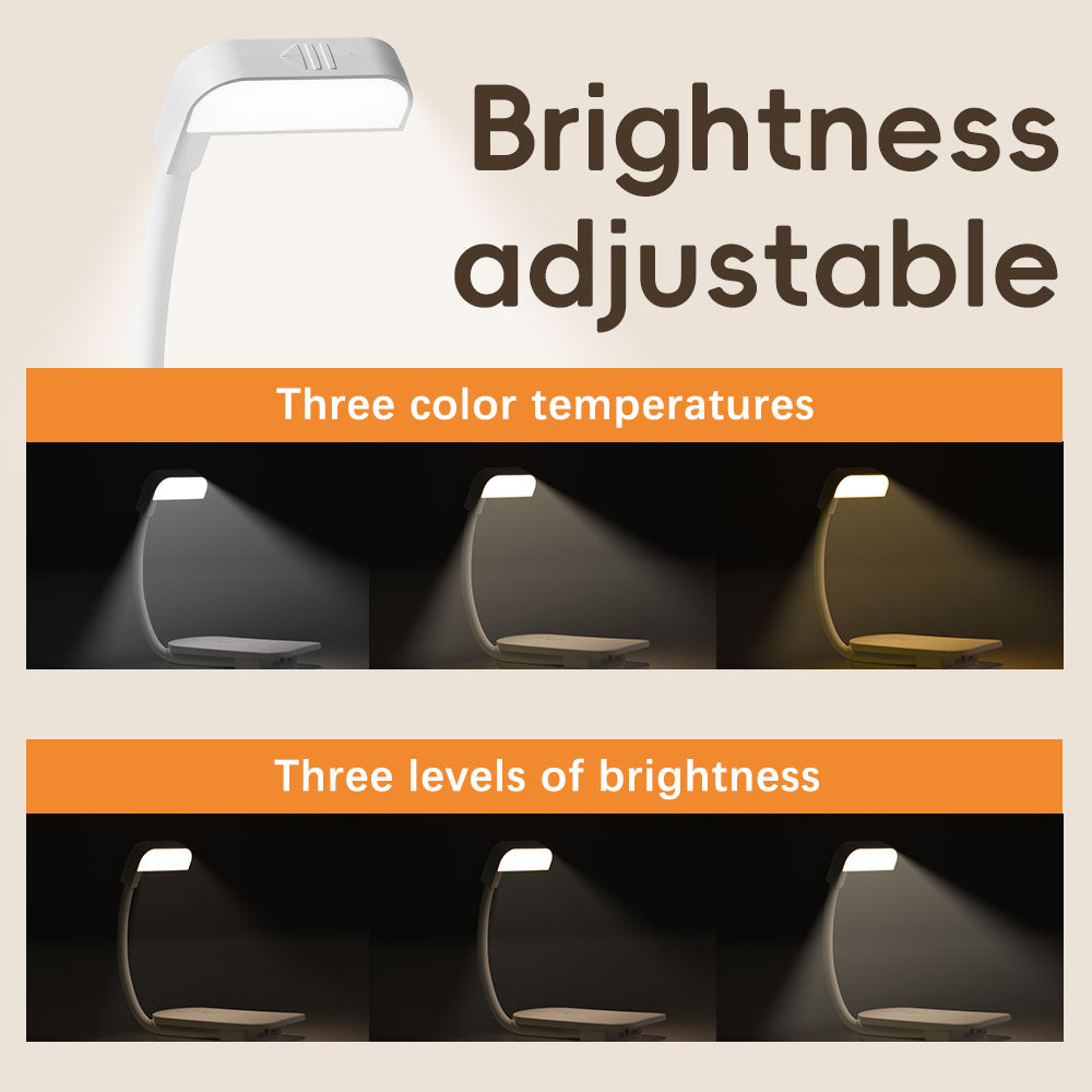 Foldable USB Rechargeable Book Light - Pocket Design