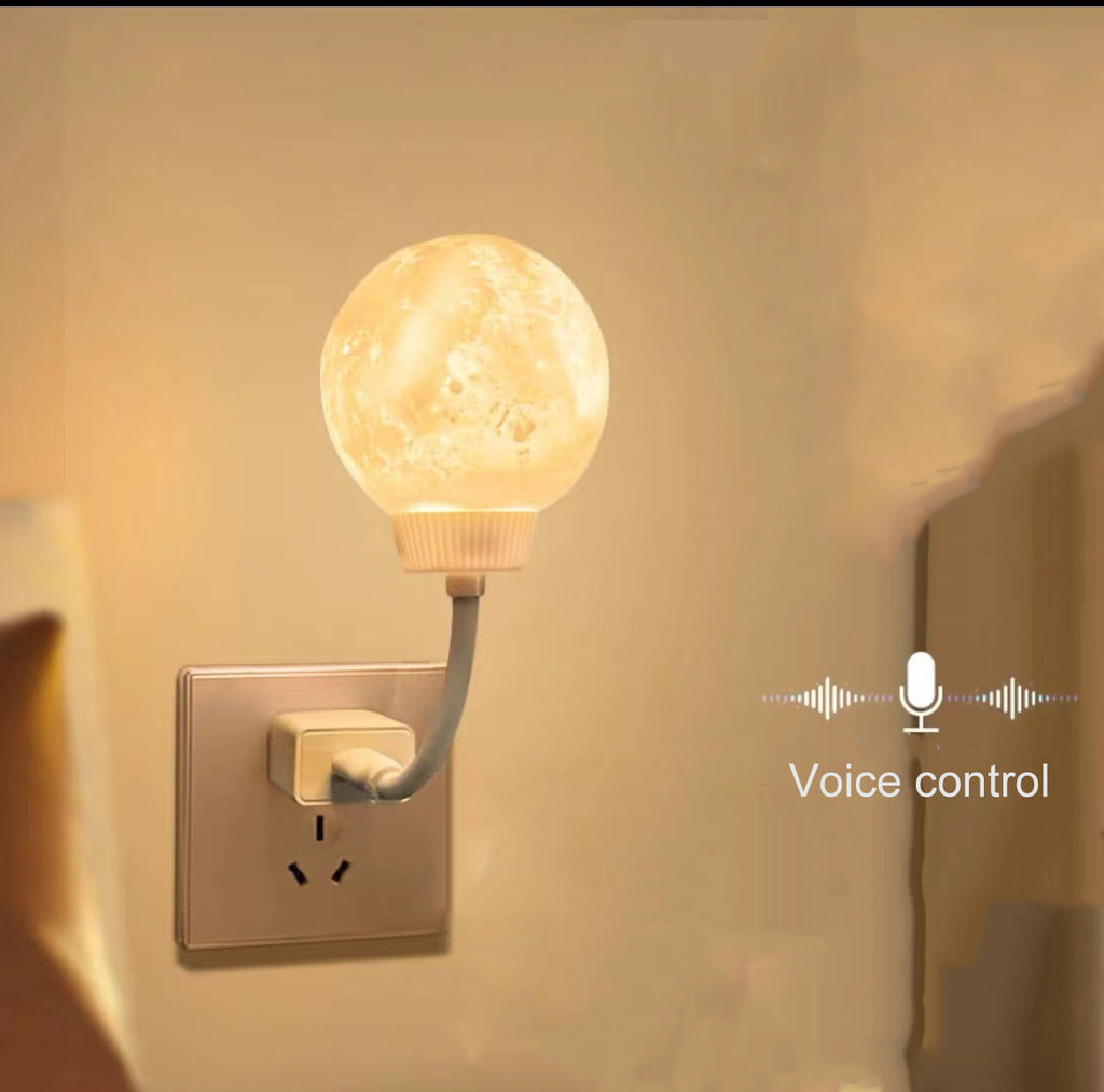 Smart Voice-Controlled Night Light Cartoon English