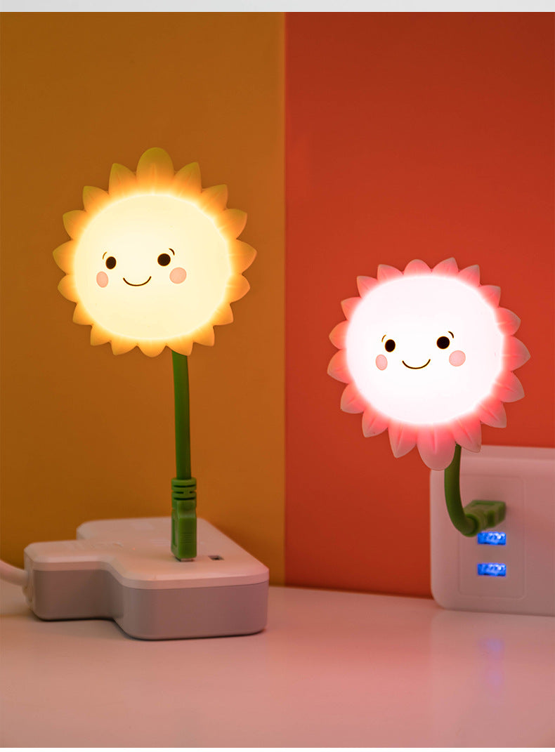 Smart Voice-Controlled Night Light Cartoon English