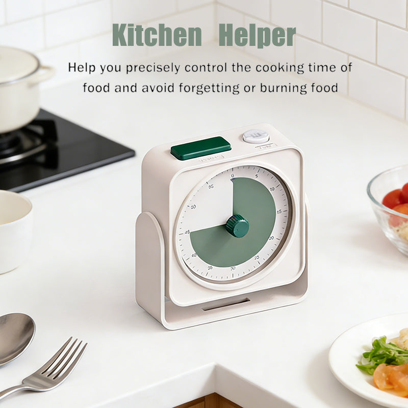 Rechargeable Visual Countdown Timer Hanging + Magnetic Desktop Use