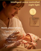 Smart Voice-Controlled Night Light Cartoon English