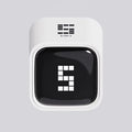 Minutes-Only Gravity Cube Timer