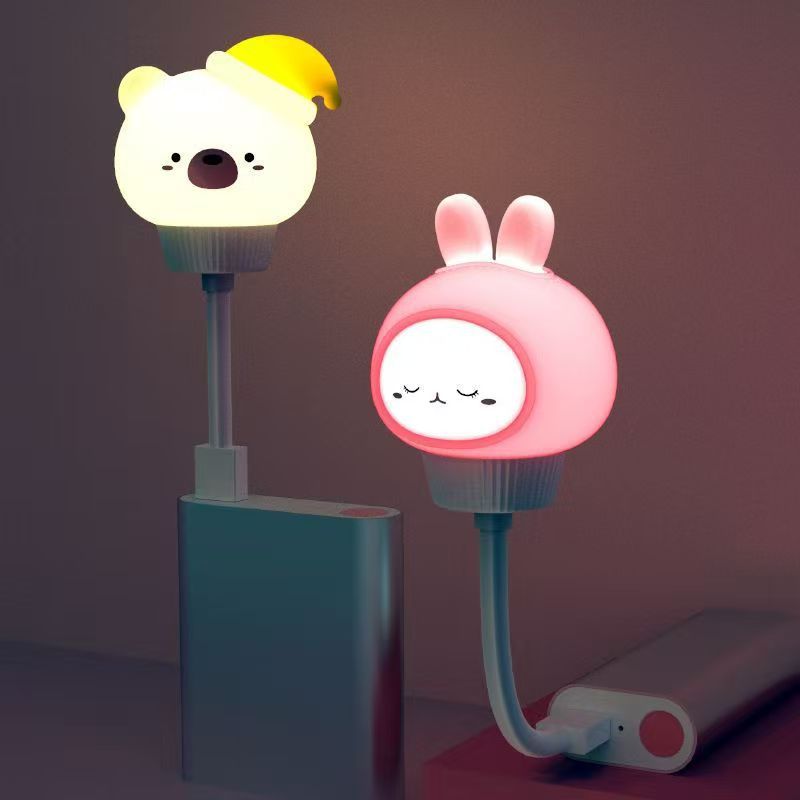 Smart Voice-Controlled Night Light Cartoon English