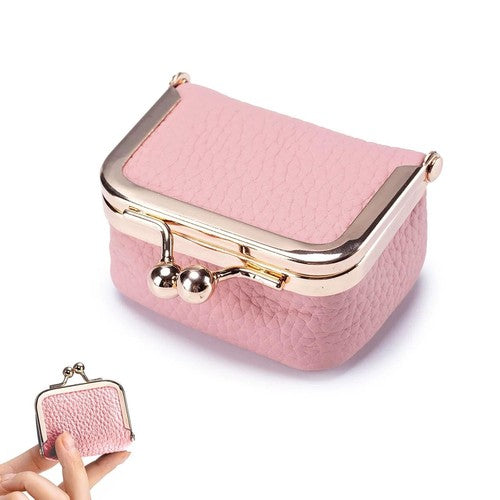 Mini Leather Storage Box Bag