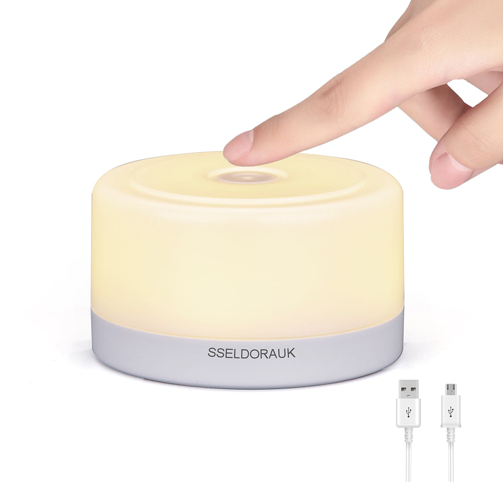 Smart LED USB Rechargeable Atmosphere Lighting - Dimmable - Magnetic - DeskTop / Beside Bed