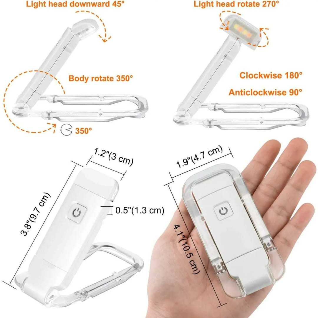 USB Rechargeable LED Reading Lamp