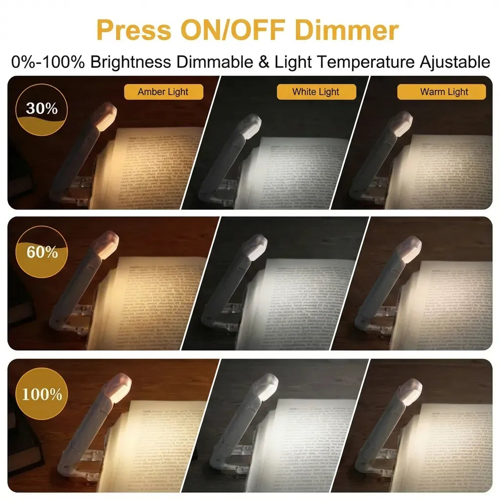 USB Rechargeable LED Reading Lamp