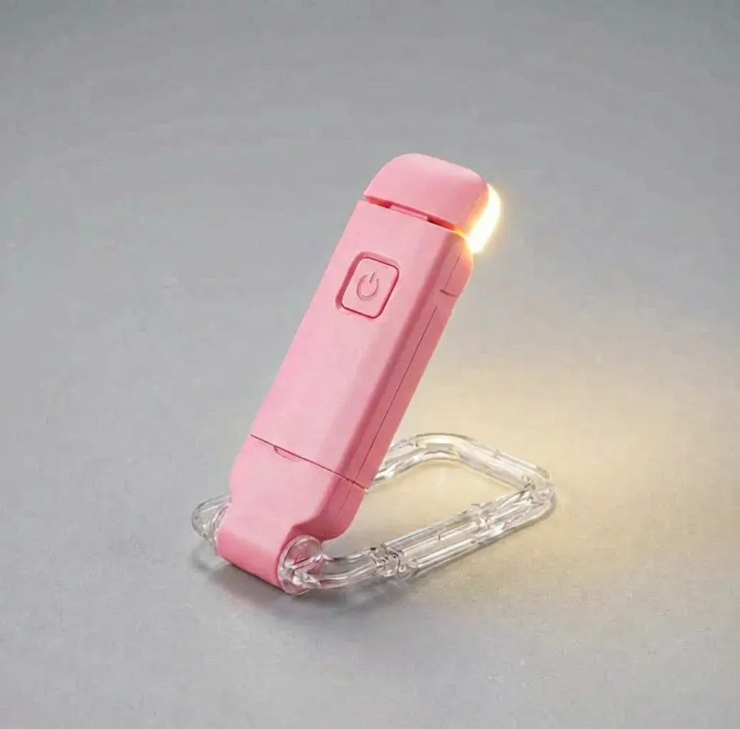 Slim Clip & Stand Book Light – USB Rechargeable
