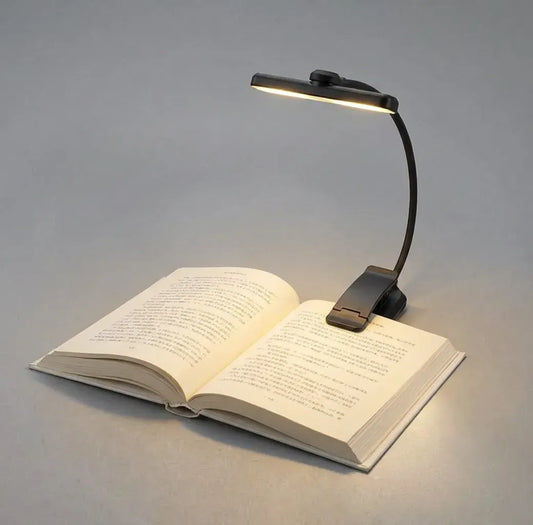 Flexible Stepless Dimming Clip Book Lamp