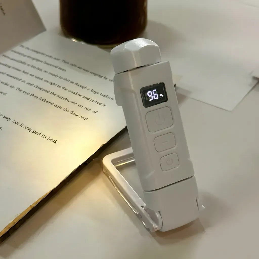 portable, USB-rechargeable LED book light