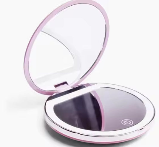 LED Pocket Makeup Mirror