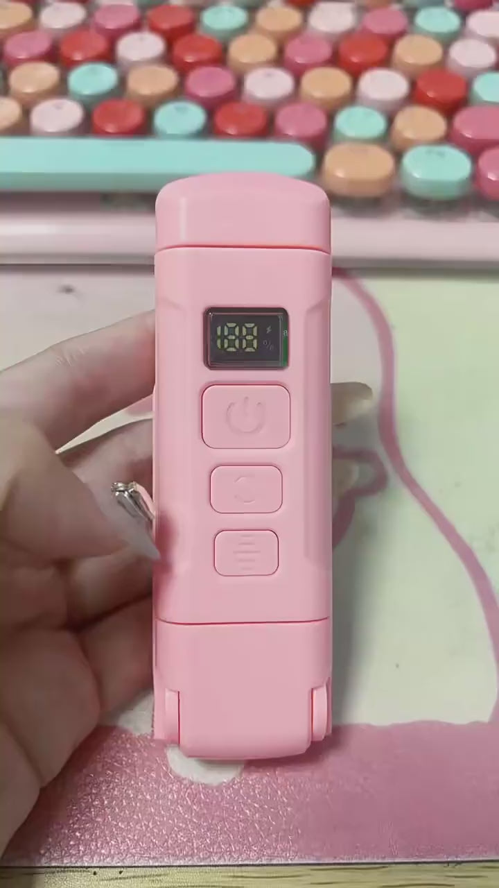 portable, USB-rechargeable LED book light