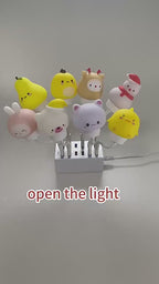 Smart Voice-Controlled Night Light Cartoon English