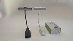 Flexible Stepless Dimming Clip Book Lamp